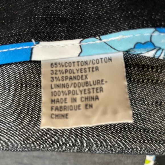 Della Spiga Vintage “weekend” Blazer w patterned accents & white stitch. Size 6 - Picture 14 of 14